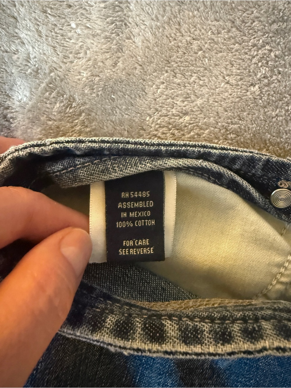 NWOT AMERICAN EAGLE OUTFITTERS JEAN MINI SKIRT SIZE 0 - Picture 6 of 6